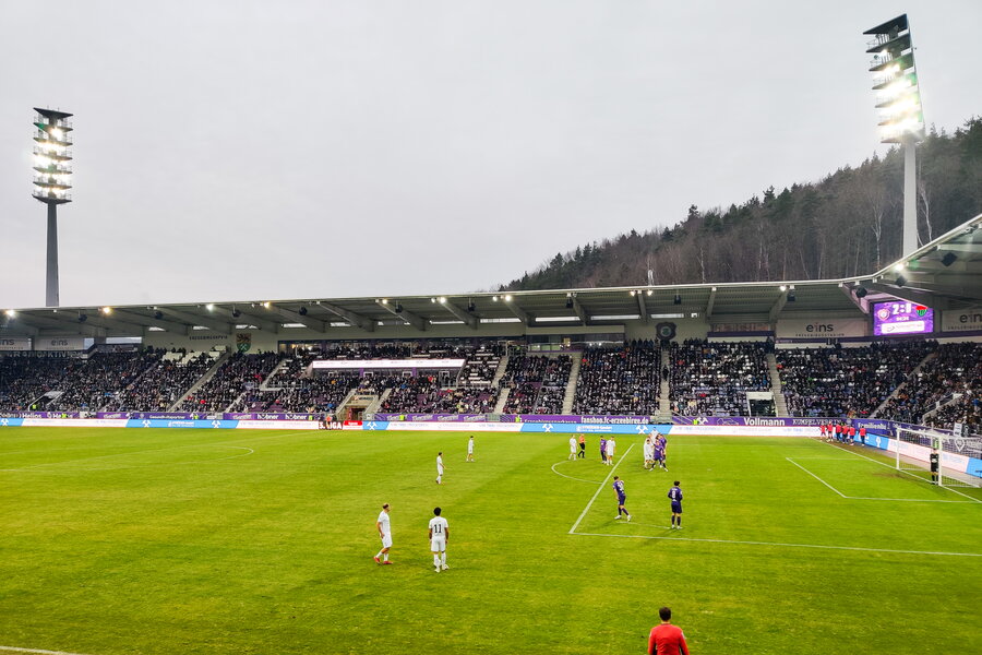 FC Erzgebirge Aue – 1. FC Schweinfurt 05 – Bild 13
