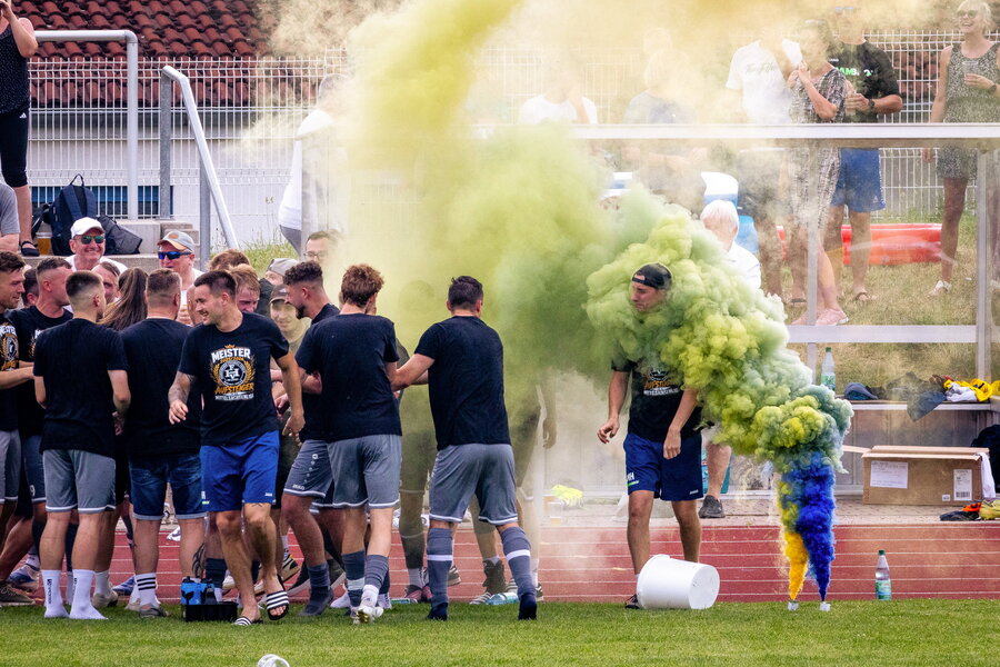 Hainichener FV Blau-Gelb 46 – TSV Falkenau – Bild 3