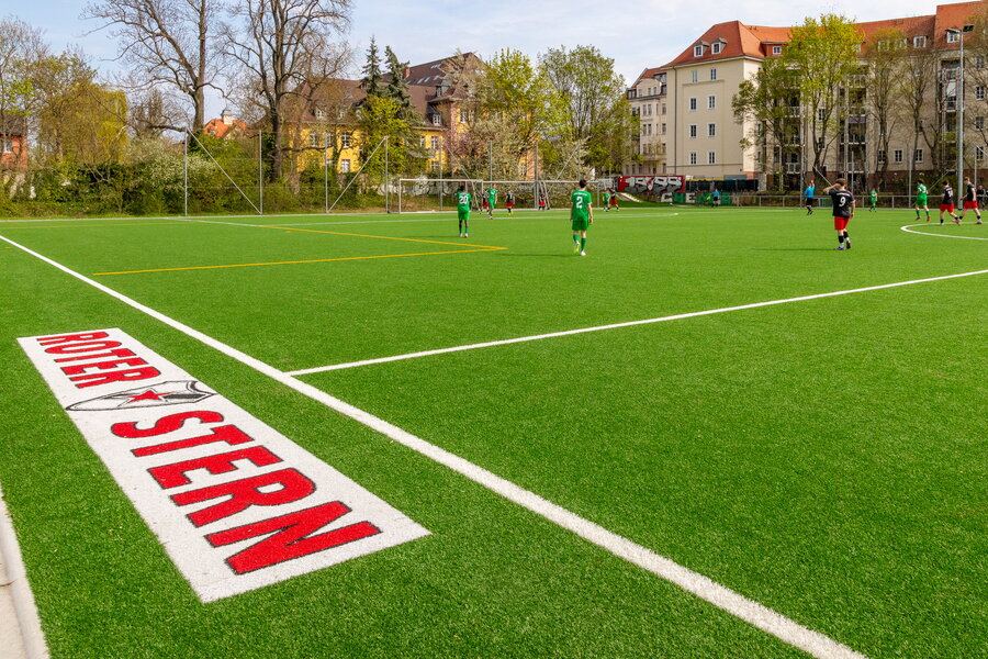 Roter Stern Leipzig '99 U17 – SV Lokomotive Engelsdorf U17 – Bild 6
