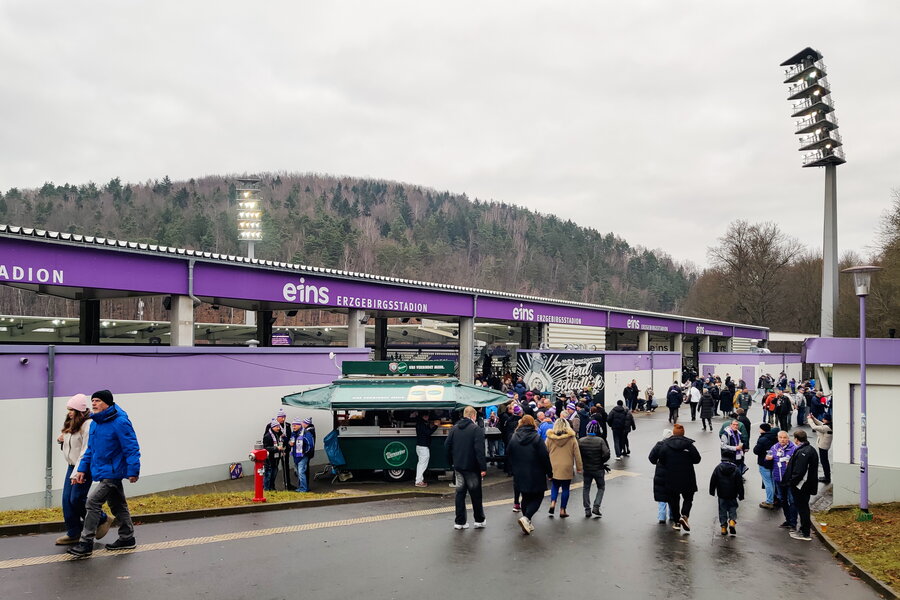 FC Erzgebirge Aue – 1. FC Schweinfurt 05 – Bild 3