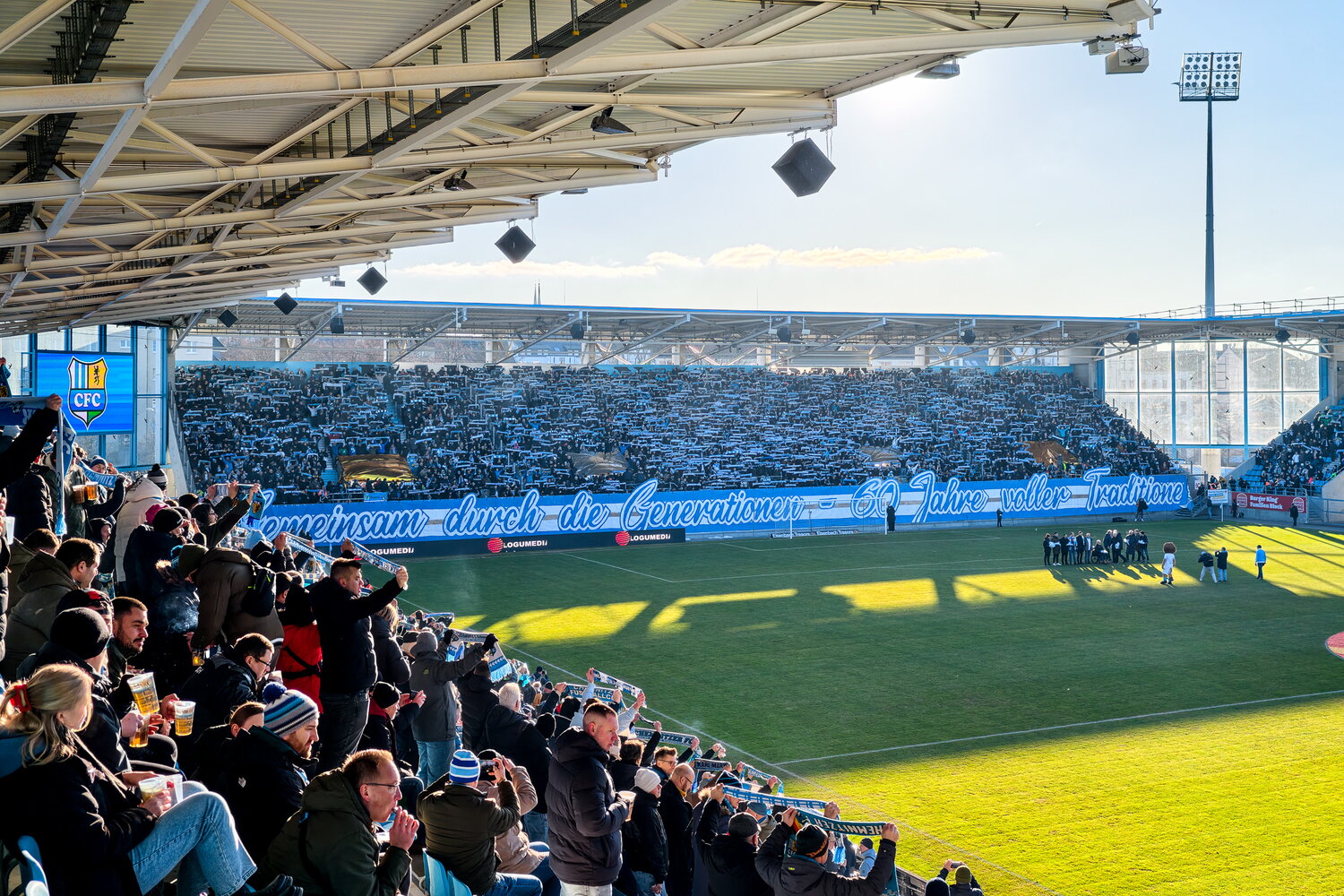 Chemnitzer FC – 1. FC Lokomotive Leipzig – Bild 1