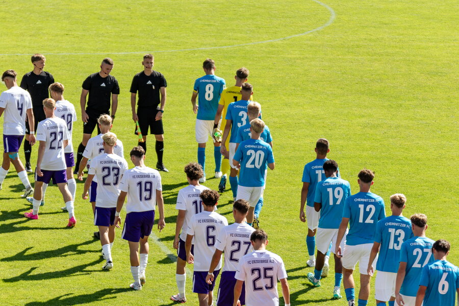 Chemnitzer FC U19 – FC Erzgebirge Aue U19 – Bild 2