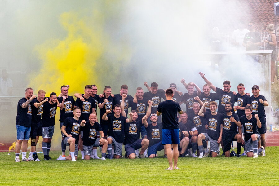 Hainichener FV Blau-Gelb 46 – TSV Falkenau – Bild 2