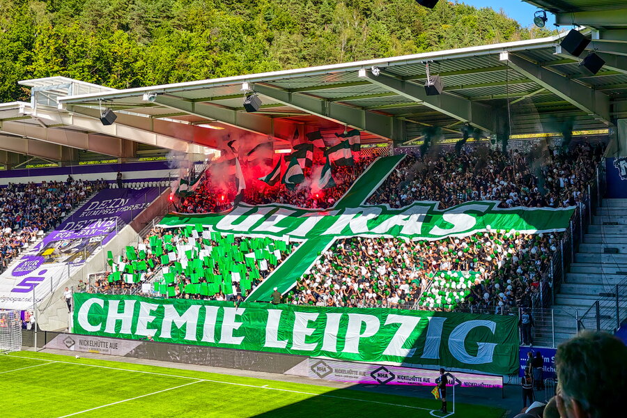FC Erzgebirge Aue – BSG Chemie Leipzig – Bild 10